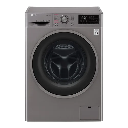 ماشین لباس شویی 8 کیلویی ال جی مدل WM-843SS